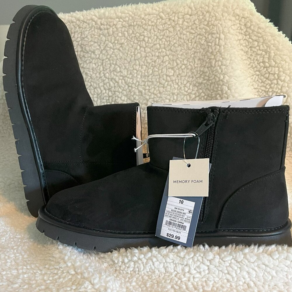 Universal Thread May Black Winter Boots
